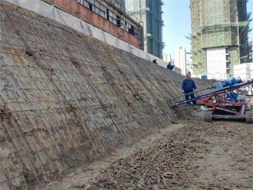 祁门建筑边坡支护